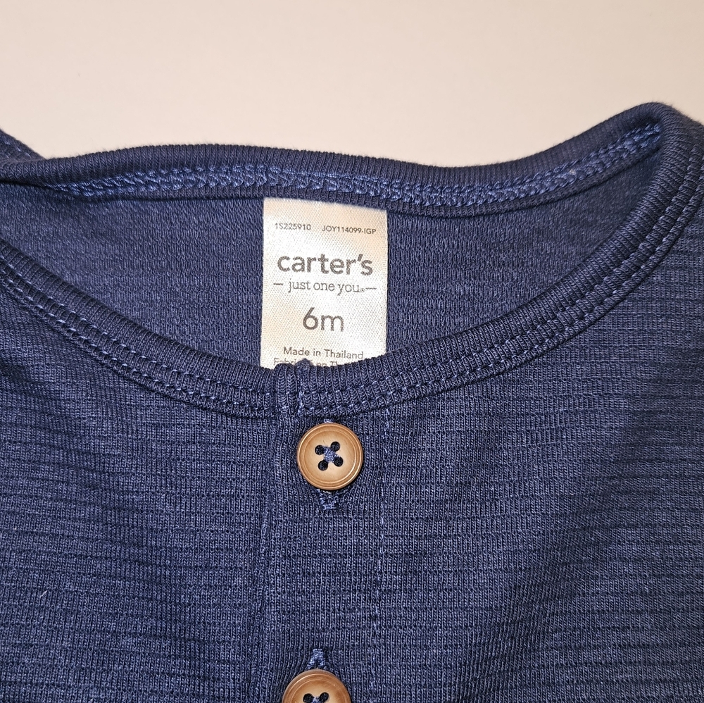 Carter's Blue Baby Short Set